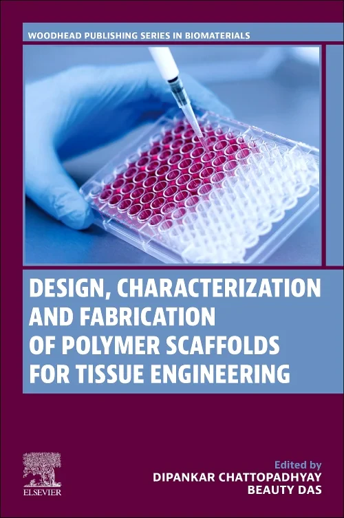 Coperta cărții "Design, Characterization and Fabrication of Polymer Scaffolds for Tissue Engineering" de autor necunoscut