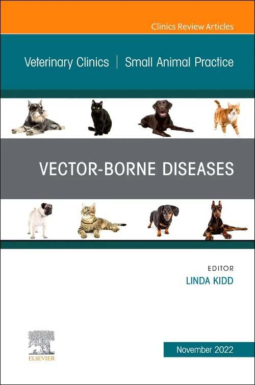 Coperta cărții "Vector-Borne Diseases, An Issue of Veterinary Clinics of North America: Small Animal Practice" de autor necunoscut