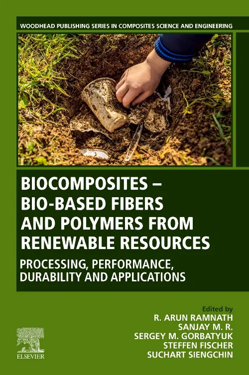 Coperta cărții "Biocomposites - Bio-based Fibers and Polymers from Renewable Resources" de autor necunoscut