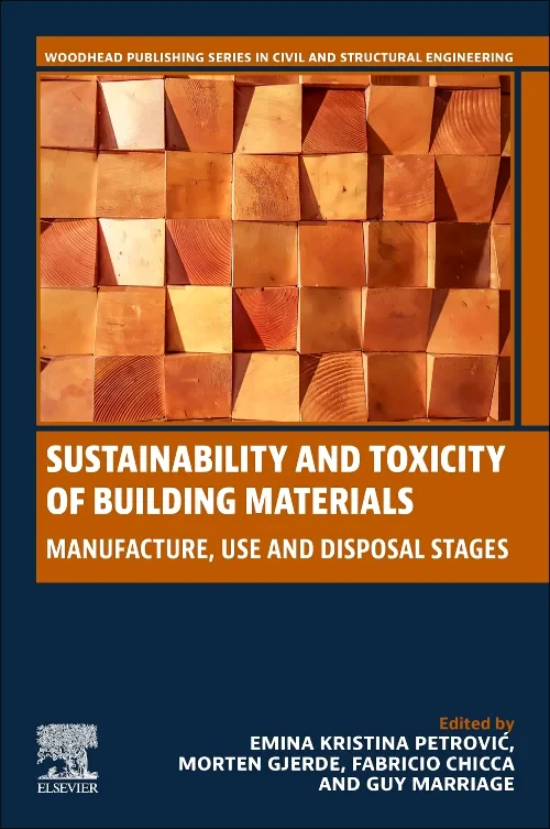 Coperta cărții "Sustainability and Toxicity of Building Materials" de autor necunoscut