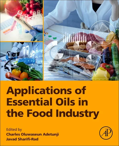 Coperta cărții "Applications of Essential Oils in the Food Industry" de autor necunoscut