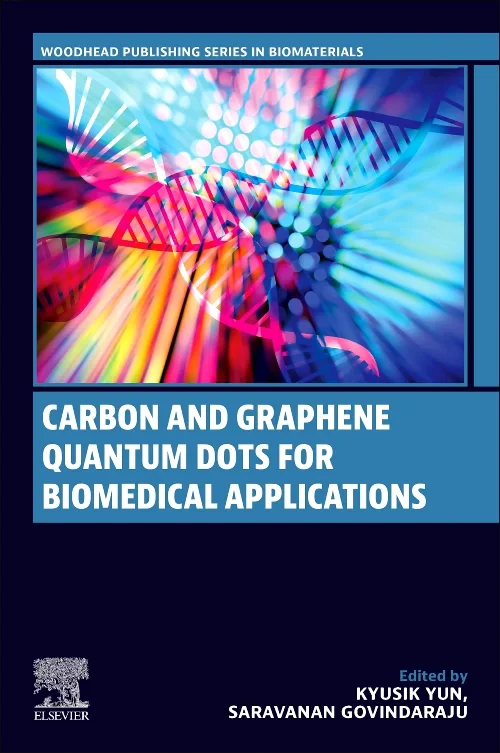 Coperta cărții "Carbon and Graphene Quantum Dots for Biomedical Applications" de autor necunoscut