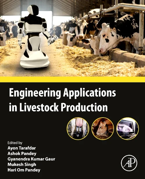 Coperta cărții "Engineering Applications in Livestock Production" de autor necunoscut