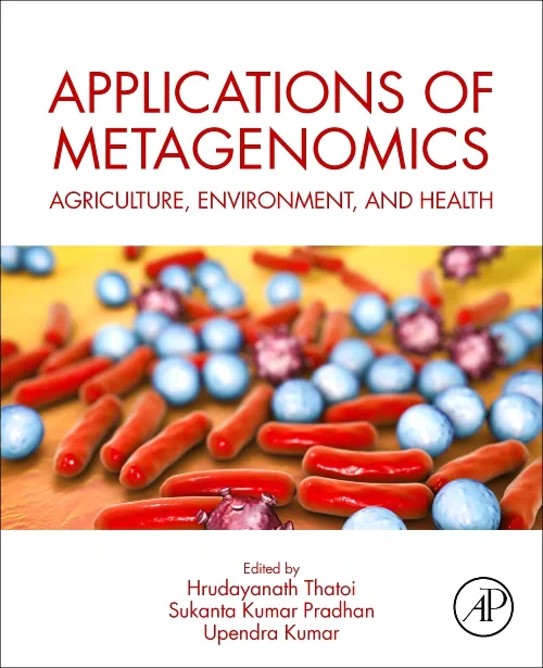 Coperta cărții "Applications of Metagenomics" de autor necunoscut