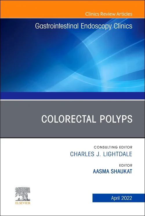 Coperta cărții "Colorectal Polyps, An Issue of Gastrointestinal Endoscopy Clinics" de autor necunoscut