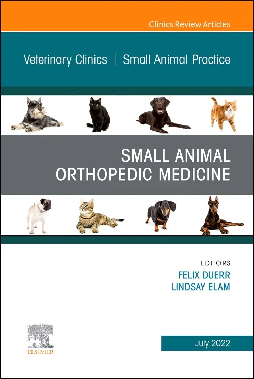 Coperta cărții "Small Animal Orthopedic Medicine, An Issue of Veterinary Clinics of North America: Small Animal Practice" de autor necunoscut