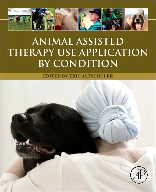 Coperta cărții "Animal Assisted Therapy Use Application by Condition" de autor necunoscut