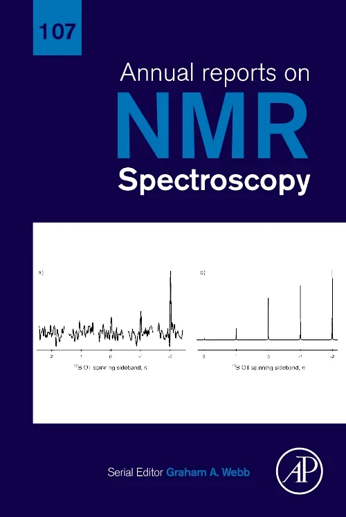 Coperta cărții "Annual Reports on NMR Spectroscopy" de autor necunoscut