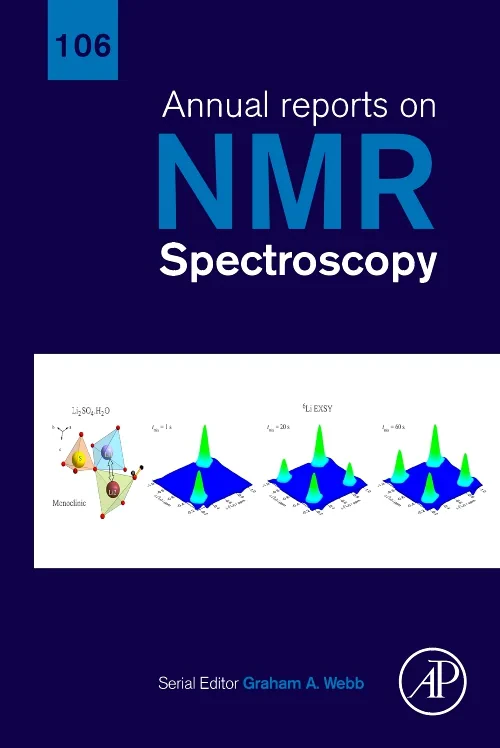 Coperta cărții "Annual Reports on NMR Spectroscopy" de autor necunoscut
