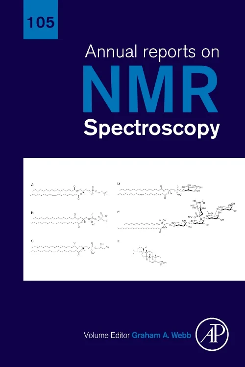 Coperta cărții "Annual Reports on NMR Spectroscopy" de autor necunoscut