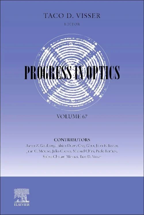 Coperta cărții "Progress in Optics" de autor necunoscut