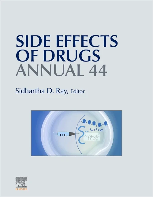 Coperta cărții "Side Effects of Drugs Annual" de autor necunoscut