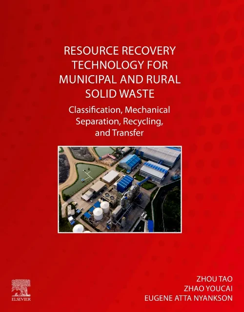 Coperta cărții "Resource Recovery Technology for Municipal and Rural Solid Waste" de autor necunoscut