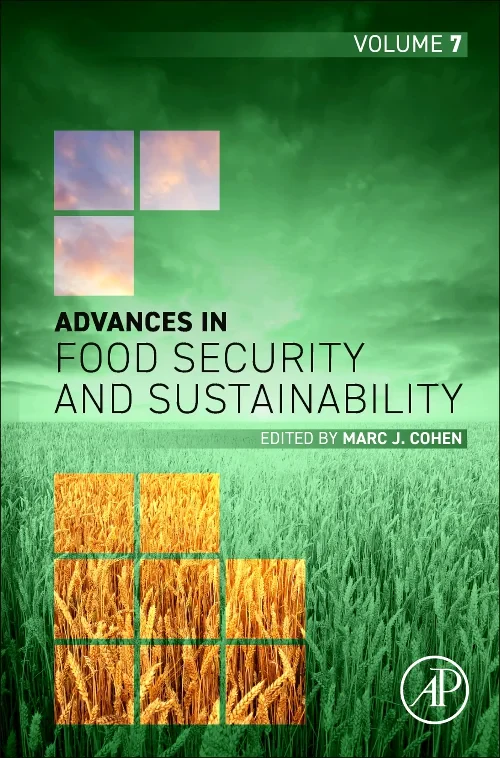 Coperta cărții "Advances in Food Security and Sustainability" de autor necunoscut