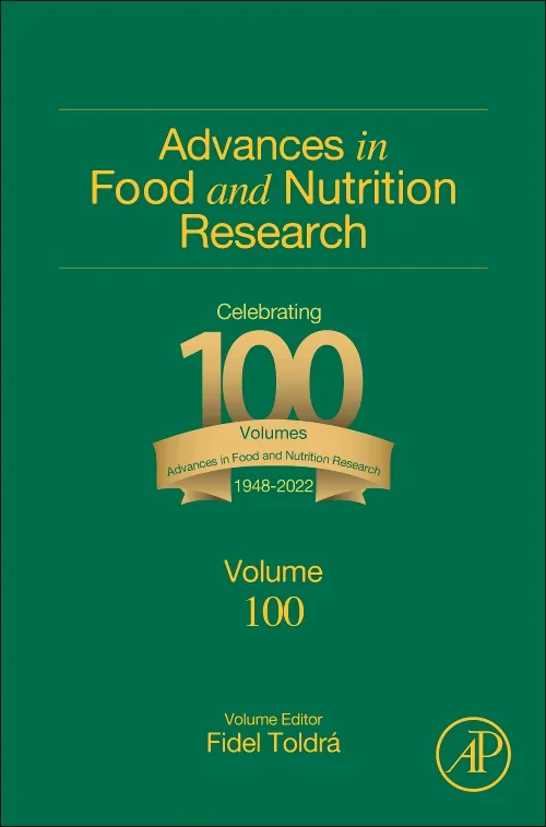 Coperta cărții "Advances in Food and Nutrition Research" de autor necunoscut