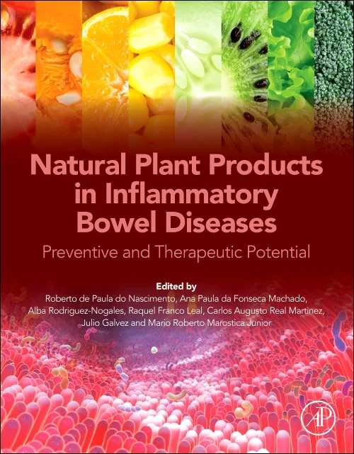 Coperta cărții "Natural Plant Products in Inflammatory Bowel Diseases" de autor necunoscut