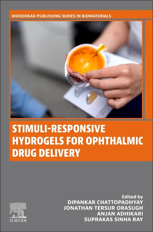 Coperta cărții "Stimuli-Responsive Hydrogels for Ophthalmic Drug Delivery" de autor necunoscut