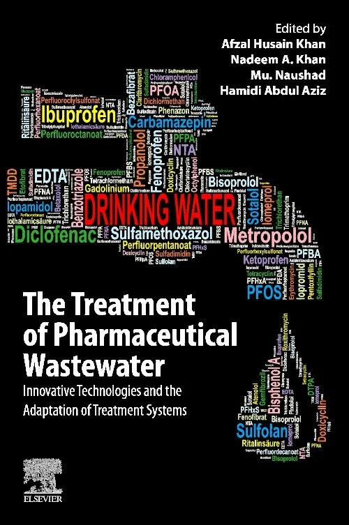 Coperta cărții "The Treatment of Pharmaceutical Wastewater" de autor necunoscut