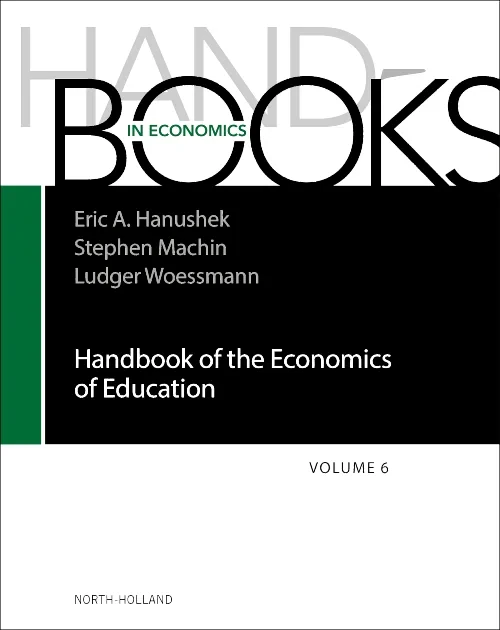 Coperta cărții "Handbook of the Economics of Education" de autor necunoscut