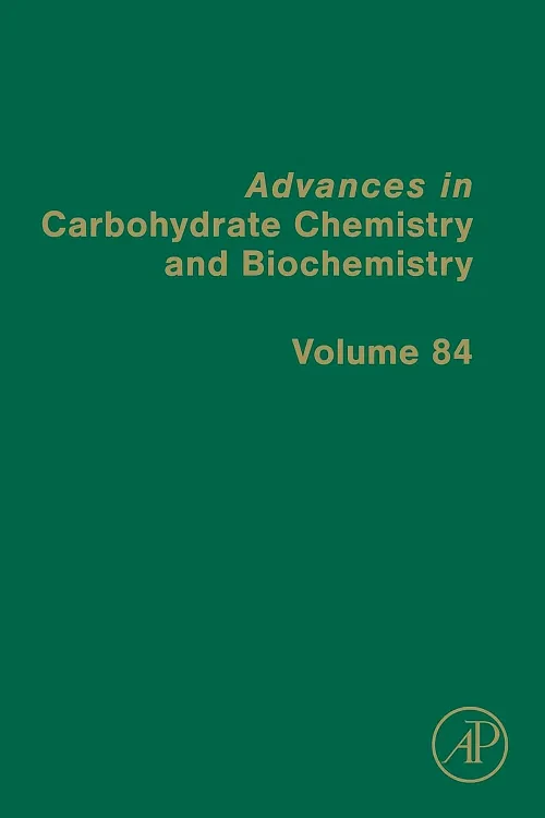 Coperta cărții "Advances in Carbohydrate Chemistry and Biochemistry" de autor necunoscut
