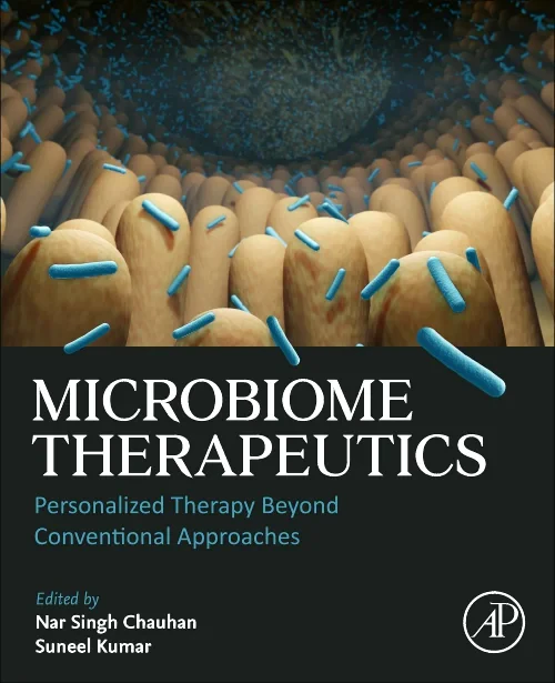 Coperta cărții "Microbiome Therapeutics" de autor necunoscut