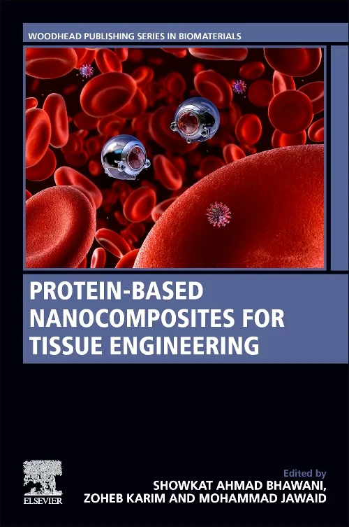 Coperta cărții "Protein-Based Nanocomposites for Tissue Engineering" de autor necunoscut