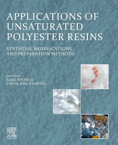 Coperta cărții "Applications of Unsaturated Polyester Resins" de autor necunoscut