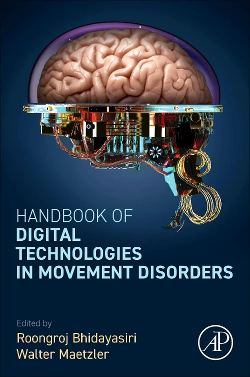 Coperta cărții "Handbook of Digital Technologies in Movement Disorders" de autor necunoscut
