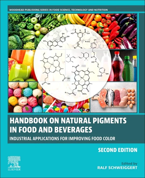 Coperta cărții "Handbook on Natural Pigments in Food and Beverages" de autor necunoscut