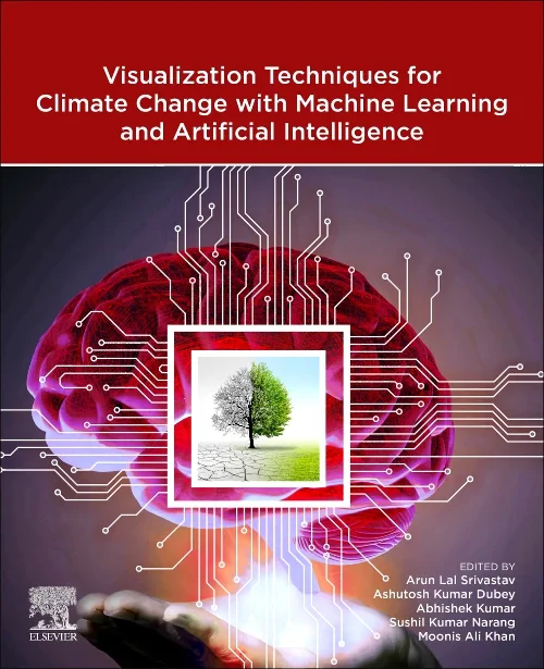 Coperta cărții "Visualization Techniques for Climate Change with Machine Learning and Artificial Intelligence" de autor necunoscut