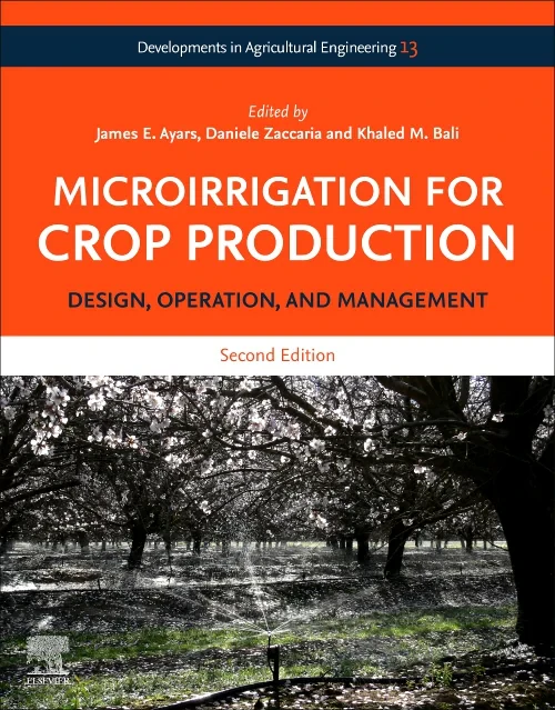 Coperta cărții "Microirrigation for Crop Production" de autor necunoscut