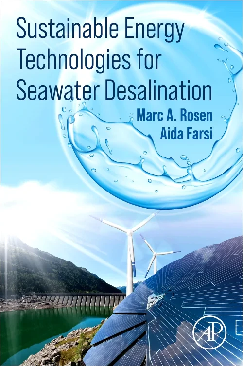 Coperta cărții "Sustainable Energy Technologies for Seawater Desalination" de autor necunoscut