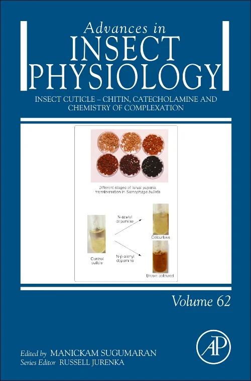 Coperta cărții "Insect cuticle – Chitin, Catecholamine and Chemistry of Complexation" de autor necunoscut