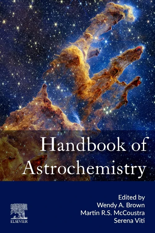 Coperta cărții "Handbook of Astrochemistry" de autor necunoscut