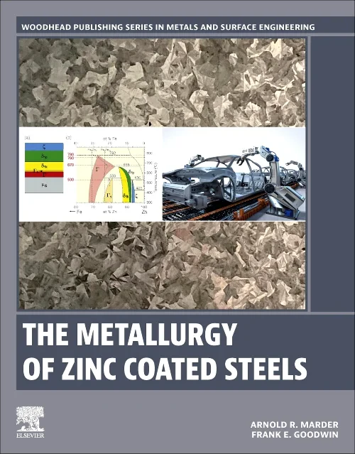 Coperta cărții "The Metallurgy of Zinc Coated Steels" de autor necunoscut