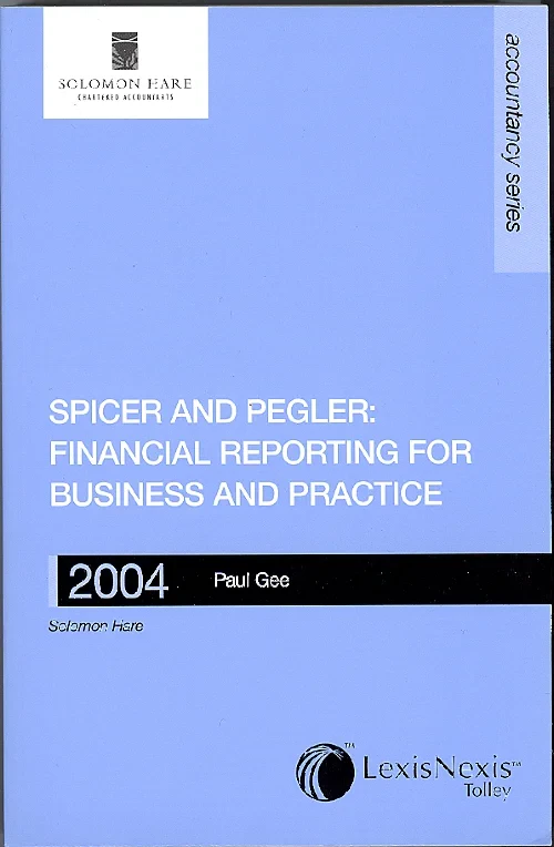 Coperta cărții "Financial Reporting for Business and Practice 2004" de autor necunoscut