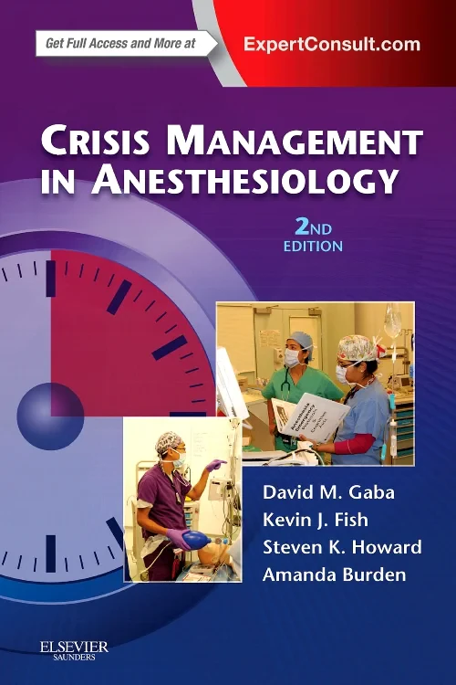 Coperta cărții "Crisis Management in Anesthesiology" de autor necunoscut