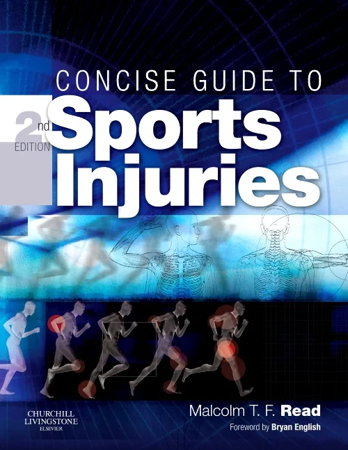 Coperta cărții "Concise Guide to Sports Injuries" de autor necunoscut