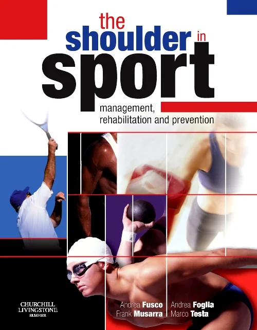 Coperta cărții "The Shoulder in Sport" de autor necunoscut
