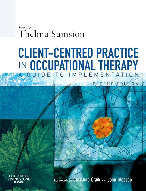 Coperta cărții "Client-Centered Practice in Occupational Therapy" de autor necunoscut