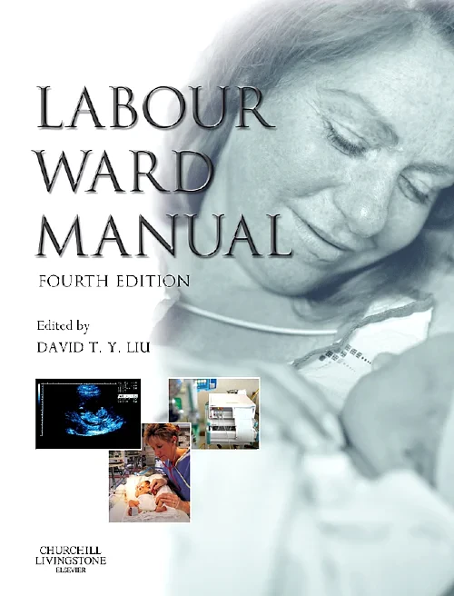 Coperta cărții "Labour Ward Manual" de autor necunoscut