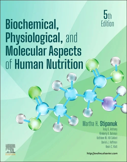 Coperta cărții "Biochemical, Physiological, and Molecular Aspects of Human Nutrition" de autor necunoscut