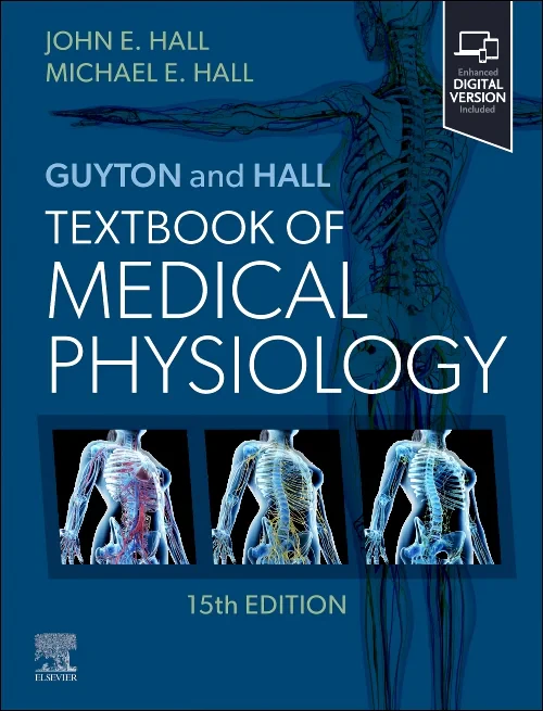 Coperta cărții "Guyton and Hall Textbook of Medical Physiology" de autor necunoscut