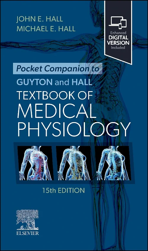 Coperta cărții "Pocket Companion to Guyton and Hall Textbook of Medical Physiology" de autor necunoscut