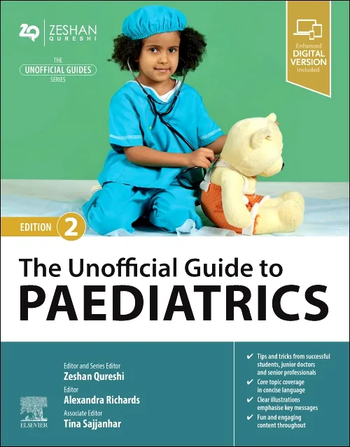 Coperta cărții "The Unofficial Guide to Paediatrics" de autor necunoscut