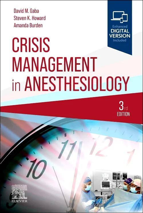 Coperta cărții "Crisis Management in Anesthesiology" de autor necunoscut