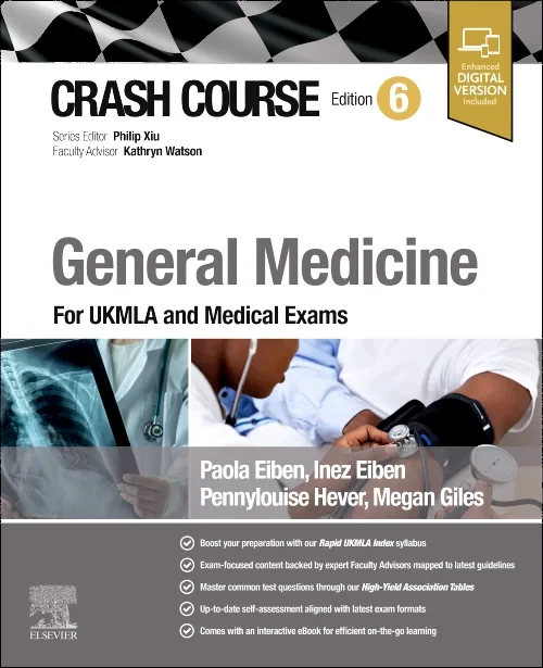 Coperta cărții "Crash Course General Medicine" de autor necunoscut