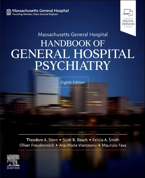 Coperta cărții "Massachusetts General Hospital Handbook of General Hospital Psychiatry" de autor necunoscut