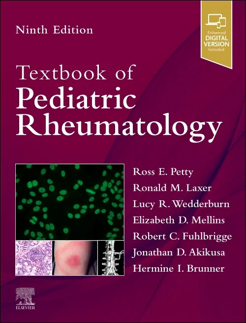 Coperta cărții "Textbook of Pediatric Rheumatology" de autor necunoscut