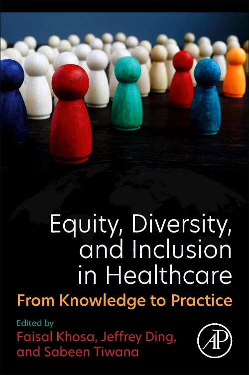 Coperta cărții "Equity, Diversity, and Inclusion in Healthcare" de autor necunoscut